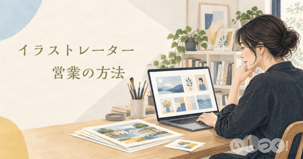 イラストレーターの営業方法。SNSで「お仕事募集」する前に、仕事用ウェブサイトを作りなさい