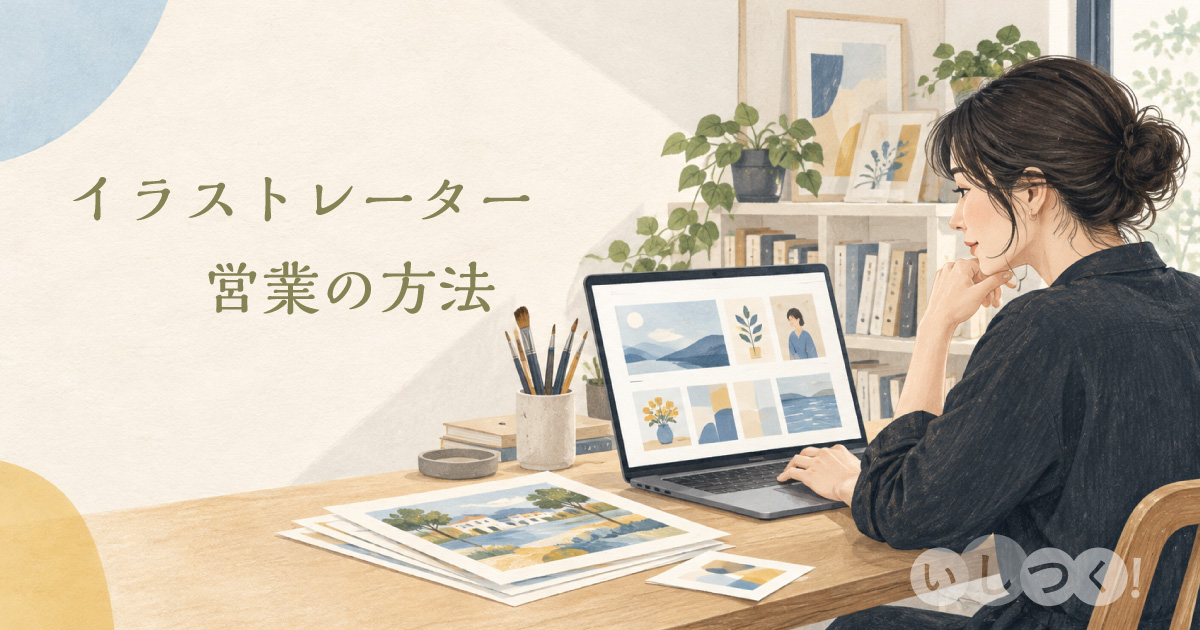 イラストレーターの営業方法。SNSで「お仕事募集」する前に、仕事用ウェブサイトを作りなさい